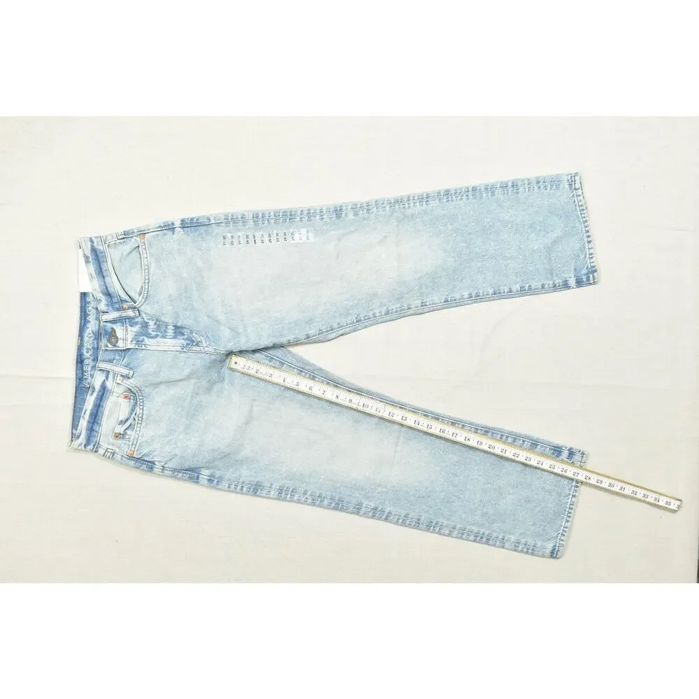 American Eagle Classic Bootcut Jeans Men's 29x30 Light Wash Denim 100% Cotton